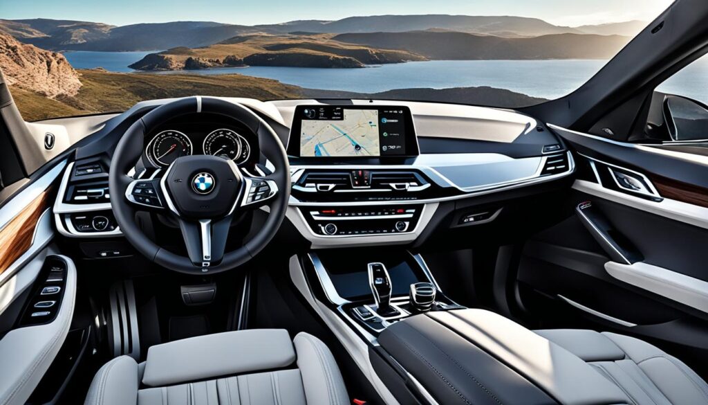 BMW X3 interior